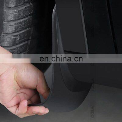 Fenders Black ABS Material For Tesla X Protector Mudguards OEM Origin Model Customized photo-5