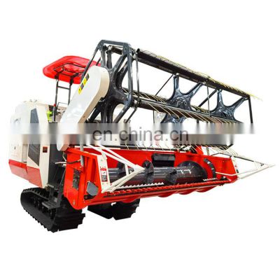 Newest factory price hot sale  Kubota type128 HP combine harvester