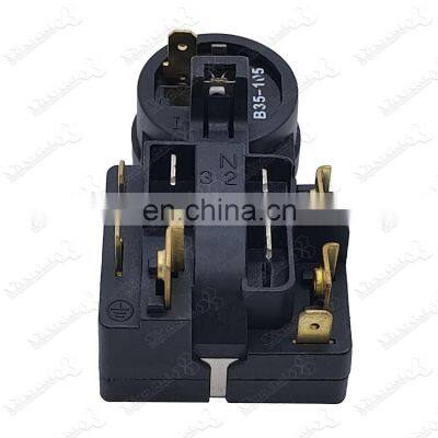 QP3-12A EP B35-105 Refrigerator Compressor Ptc Starter Overload Protector Relay photo-3