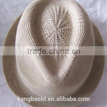 2014 Fashion new design high quality knitted Fedora Hat