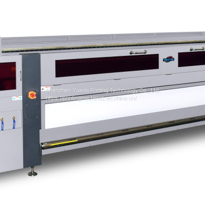 3.2m hybrid UV printer with Kyocera heads