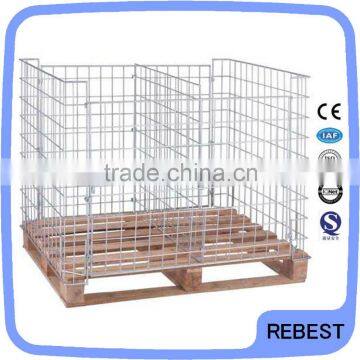 User-friendly steel storage metal cages