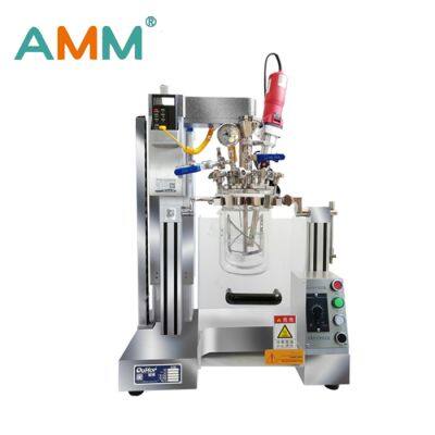 AMM-5S customizable laboratory sealed thermostatic ultrasonic reactor supplier - for cream gel mixing