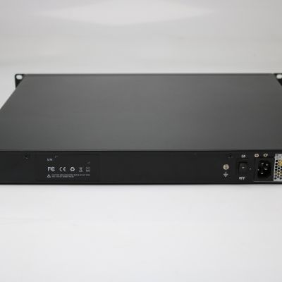 1U Rack Mount Network Server Intel 6th/7th/8th Gen CPU HDMI/VGA 2*DDR4 4GbE LAN 2SFP+ 10Gbe 6 SATA NAS Computer