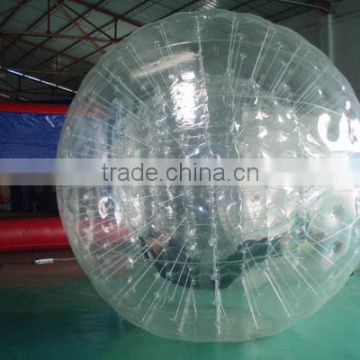 1.0mm TPU/PVC high quality inflatable snow zorbing ball