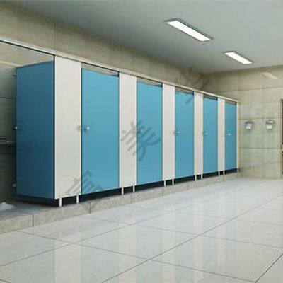 Factory Direct Sale Customized Bathroom HPL Partition Honeycomb Shower Toilet Cubicles