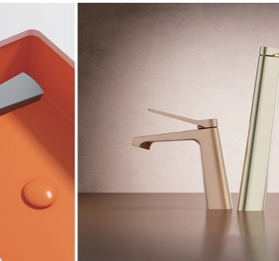 Easy to install      ergonomic design      artistic streamlined design Basin mixer series