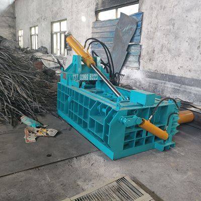 Panqi Model 125 22kw Hochproduktive Schrottmetall-Brikettierpresse mit Pumpe für Edelstahl und Aluminium photo-3