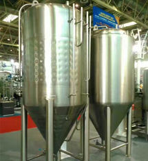 Pub / Beer Bar Large Home Brewing Systems Beer Fermentation Tank Jacketed Conical