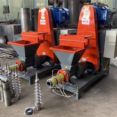 Automatic Sawdust Charcoal Machine with PLC Control System