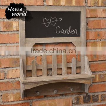 Well Designed Fence Blackboard Bar Home Wall Shelf