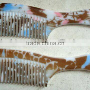 new fashion custom printed plastic comb