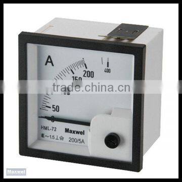 Analogic electrical meter DC ammeter