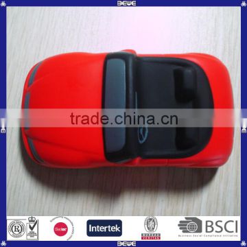 promotional type pu material car shaped stress ball