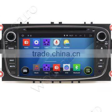 Wecaro WC-FU7608 Android 4.4.4 Car Dvd Player 2 Din Usb Mp3 Player for Ford Focus 2007 - 2010 Steering Wheel Control photo-2