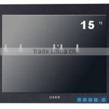 15"industrial LCD monitor