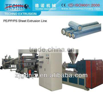 HDPE Wide Plastic Sheet Extrusion Line