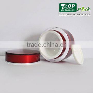 High-end Upper Grade Acrylic Cream Jar Purple , Cosmetic Jar , Facial Container 15g photo-5