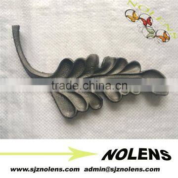 factory supply cast steel leaf design