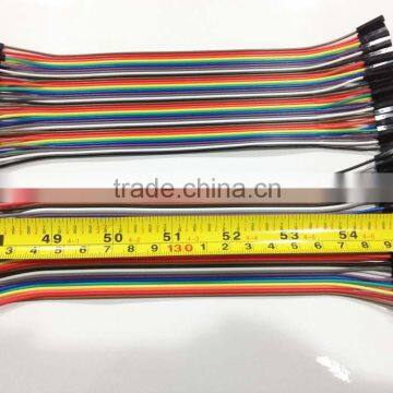 20cm Long F/F Solderless Flexible Breadboard Jumper Cable Wire 40 Pcs