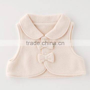 Japanese Wholesale Products High Quality Cute Ribbon Baby Vest Winter Clothes Kids Wear Toddler Clothing Children Infant photo-2
