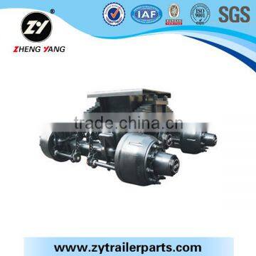 low price volume sales 32 ton semi trailer bogie suspension