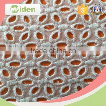 Fashional cut work technics mesh lace cotton embroidery lace fabric                        
                                                                                Supplier's Choice