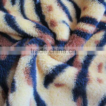 100% Polyester Coral Fleece Printing