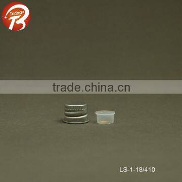 18/410 20/410 24/410 aluminum caps with inner plug for liquid bottle spray bottle lotion bottle