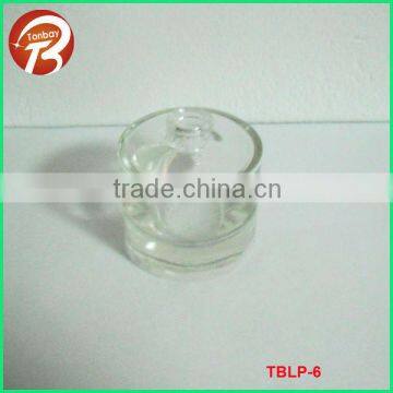 empty 30ml cylinder short glass perfume bottles TBLP-6