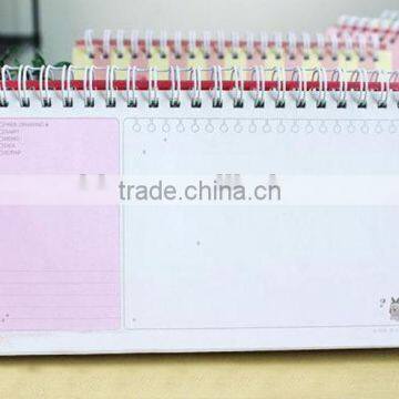 paper desk calendar simple design