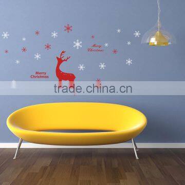 [Alforever]Reindeer Snowflakes Christmas Stickers Deco Decal Removalbe photo-2