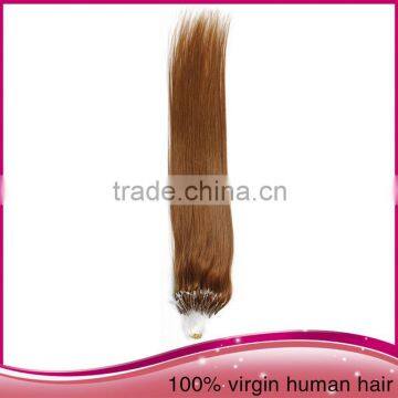 Wholesale Colorful Micro Ring Loop Hair Extension Bead India Virgin Human Hair Weave Extension photo-3