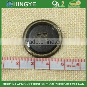 Wholesale Antique Brass 4 Holes Sew Buttons for Coat photo-4