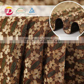 High Quality Elastic Designs Nylon Lace Fabric for Curtains photo-5