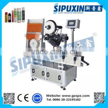 Sipuxin mini round bottle label machine for glue stick, lip balm
