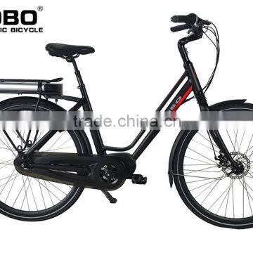 OEM Manufacture In-time Easy Riding Commuter Female Electric Bicycle photo-3