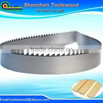 Furniture manufacturing solid tungsten carbide band saw blade