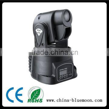 Guangzhou Mini 15W Moving Head Spot Light Dmx Lighting