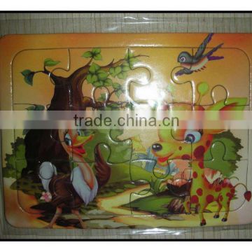 3D jigsaw puzzles shrink wrapper