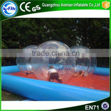 2016 Indoor Rolling Ball Water Fountain Inflatable Water Balls Water Ball With Duck photo-4