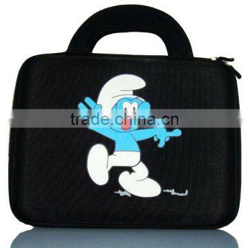 black polyester hard tablet case