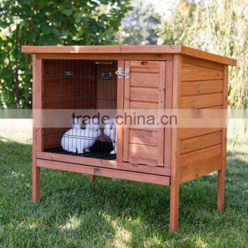 outdoor wooden house for rabbit