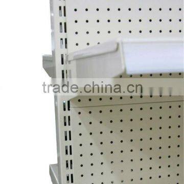 Cold Rolled Steel Supermarket Shelf With Double-side Back Panel photo-5