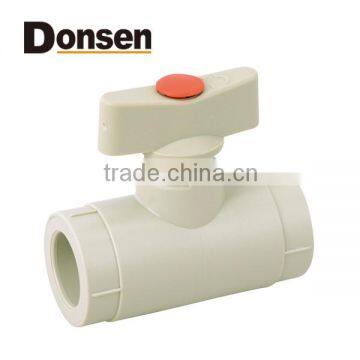 2014 PP-R mini ball valve with brass ball