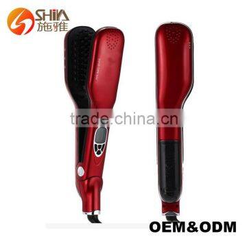 2016 New Hot Original OEM Oil Double Fast Plate Detangling Steam Brush Comb Hair Straightening As Seen As On TV photo-5