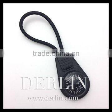 Outdoor Backpack Jacket Compass Rubber Cord String Zipper Puller