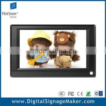 7" lcd advertisement screen with touch