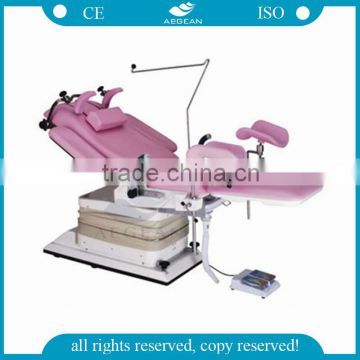 Factory price AG-S104B hospital electric hydraulic gynecological delivery table