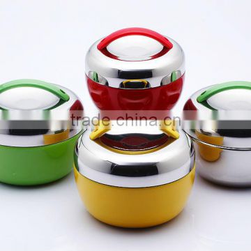 Charms apple shape plastic food container